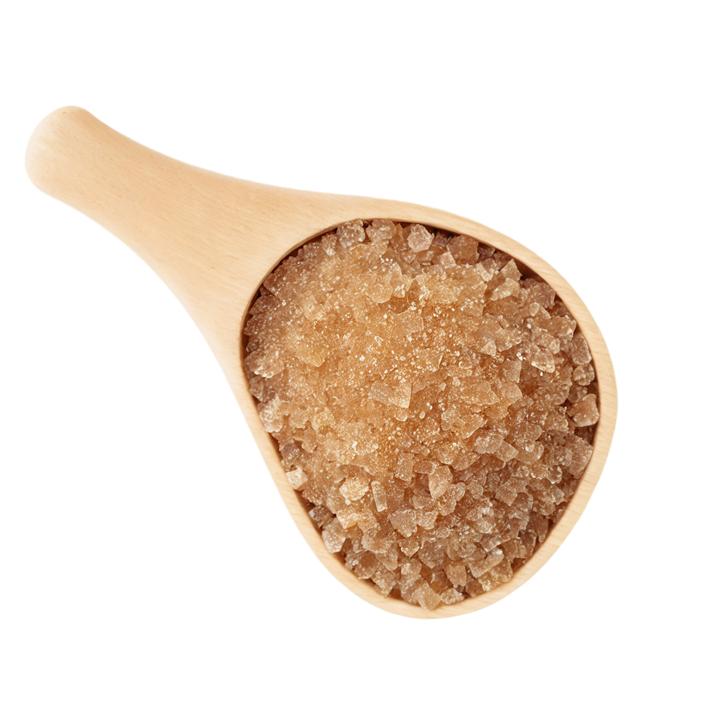 Brown sugar sweeteners isolated on transparent background #10066