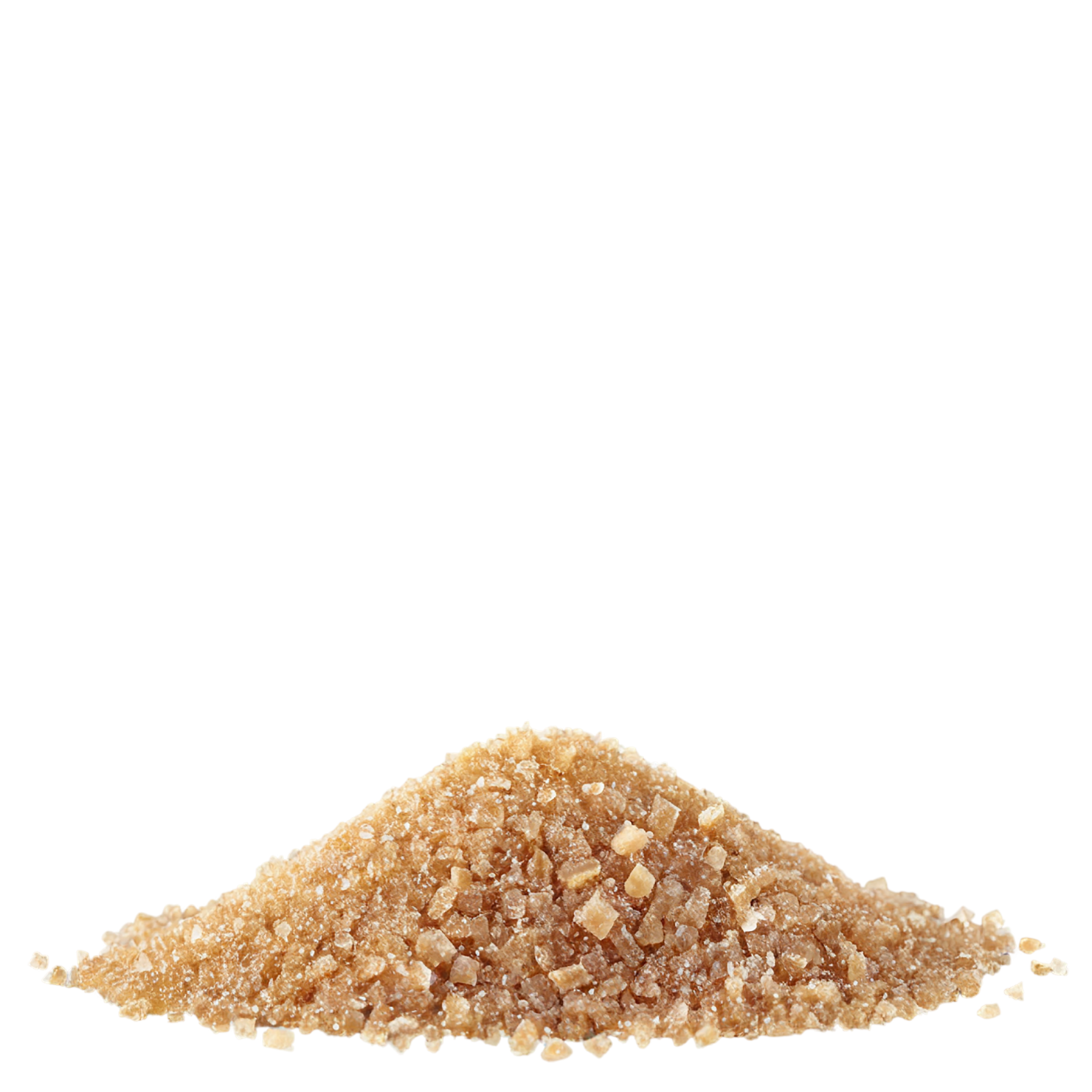 Brown sugar sweeteners isolated on transparent background #10068