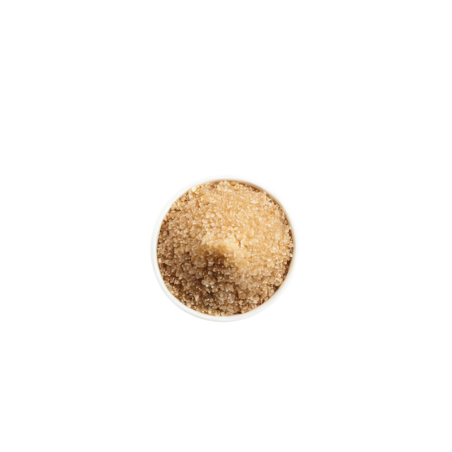 Brown sugar sweeteners isolated on transparent background #10069