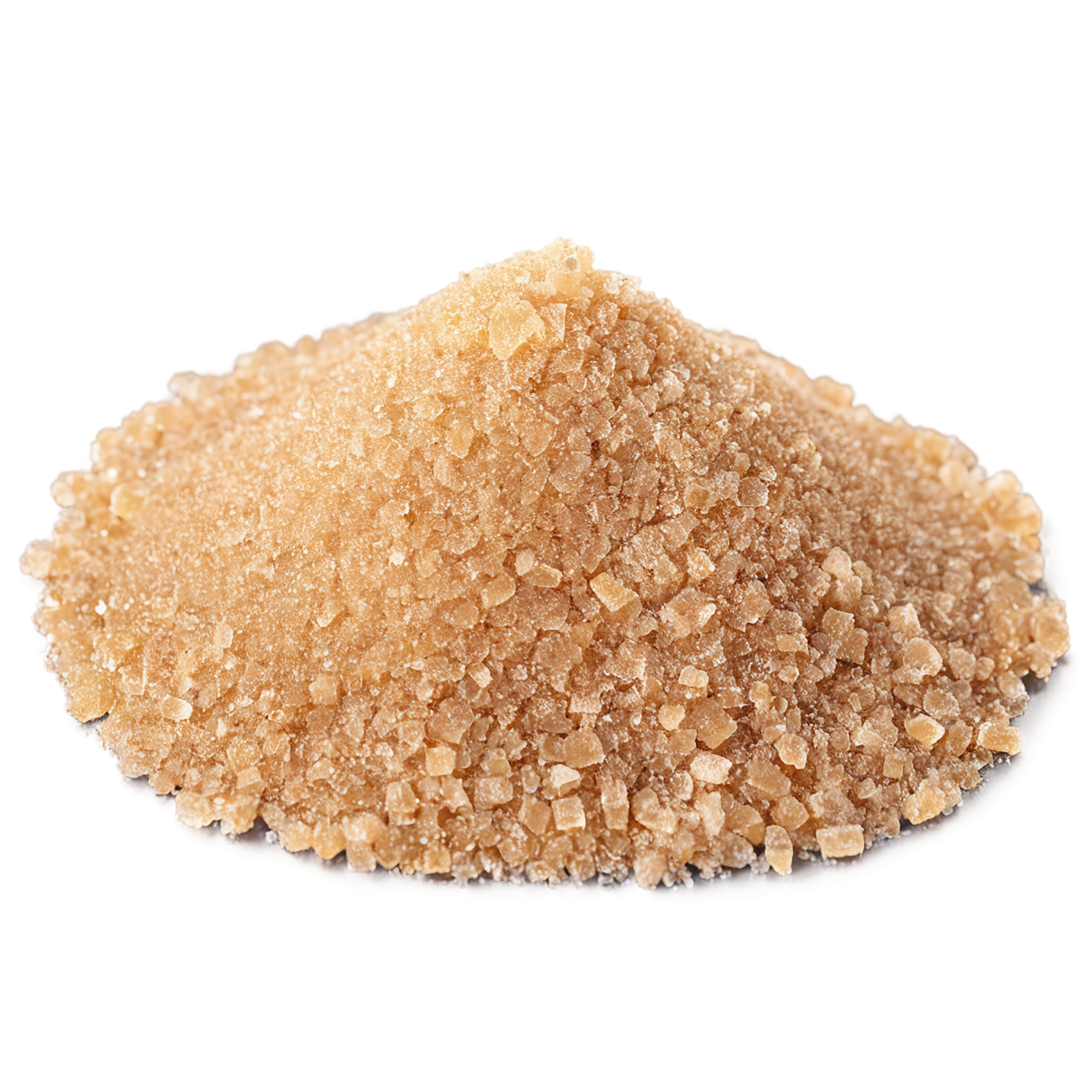 Brown sugar sweeteners isolated on transparent background #10070