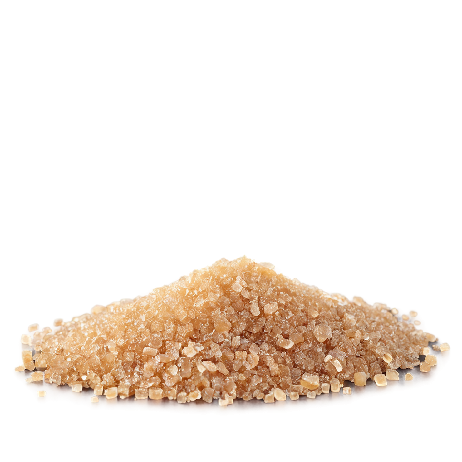 Brown sugar sweeteners isolated on transparent background #10073