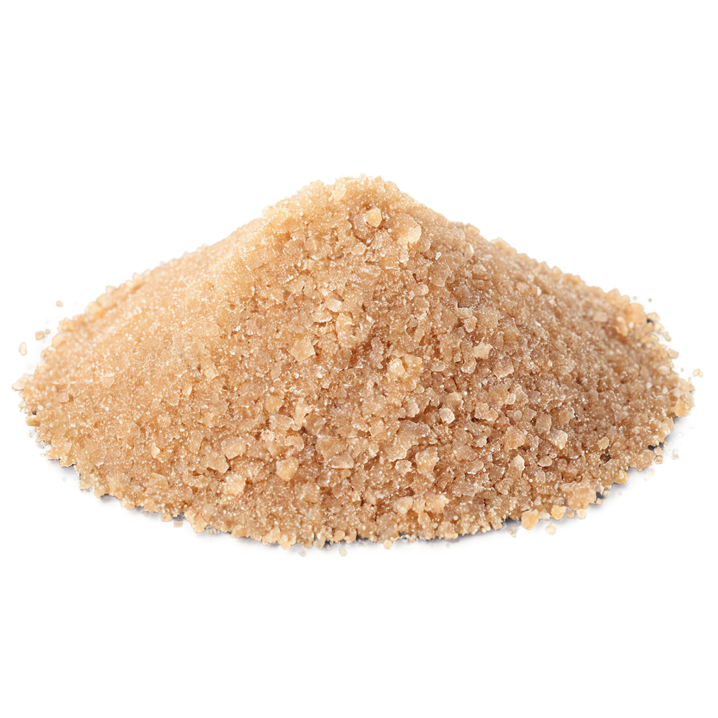 Brown sugar sweeteners isolated on transparent background #10074
