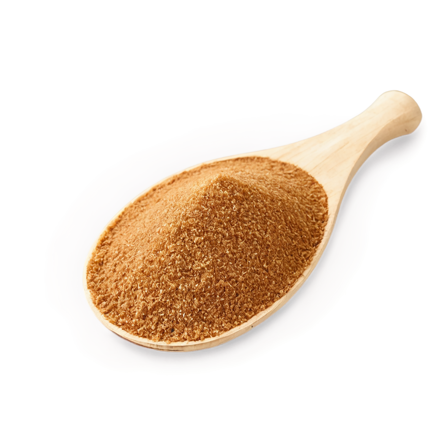 Coconut sugar sweeteners isolated on transparent background #10090