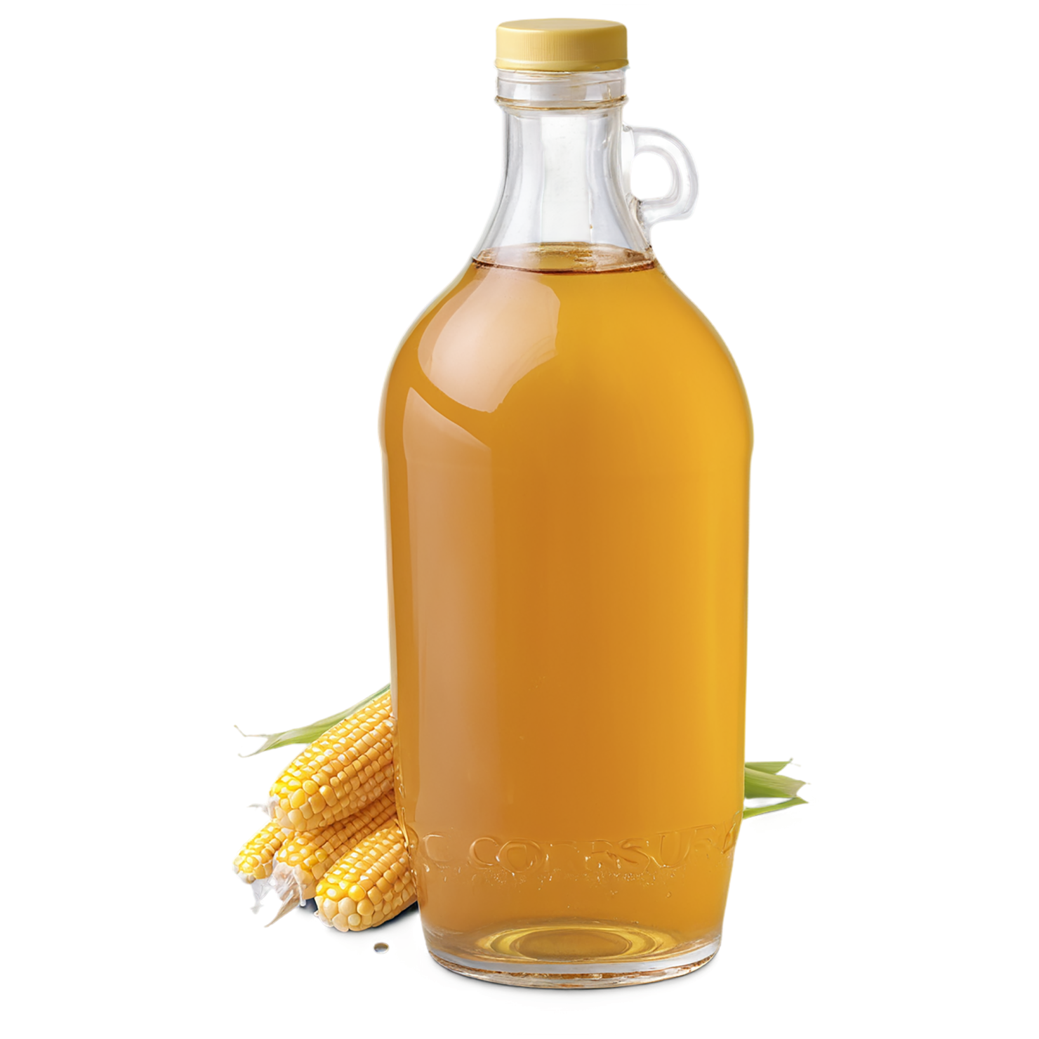 Corn syrup sweeteners isolated on transparent background #10107