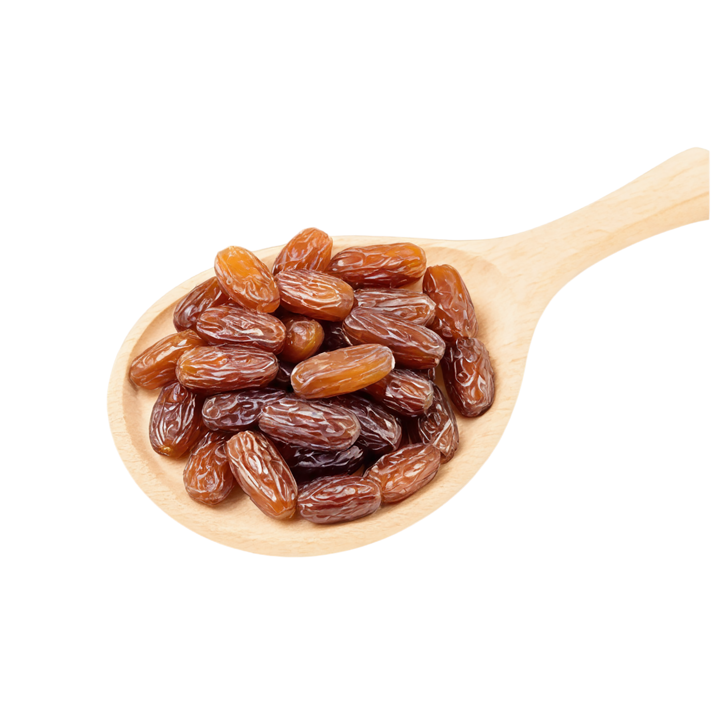 Date sugar sweeteners isolated on transparent background #10131
