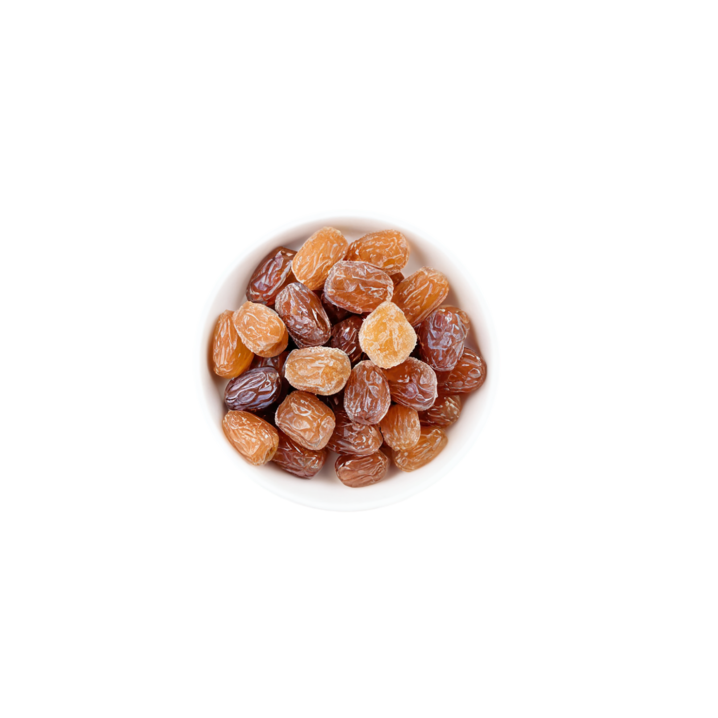 Date sugar sweeteners isolated on transparent background #10138