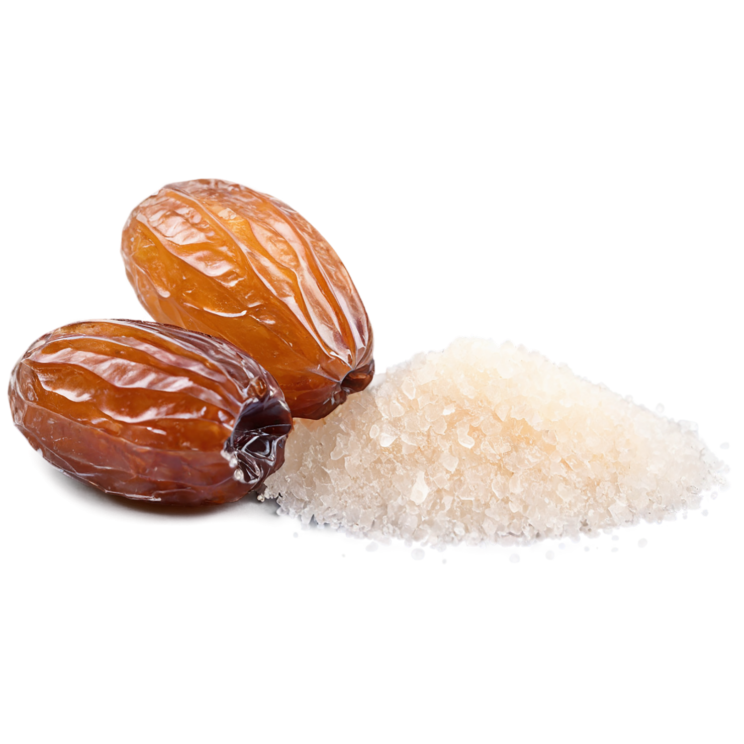 Date sugar sweeteners isolated on transparent background #10145