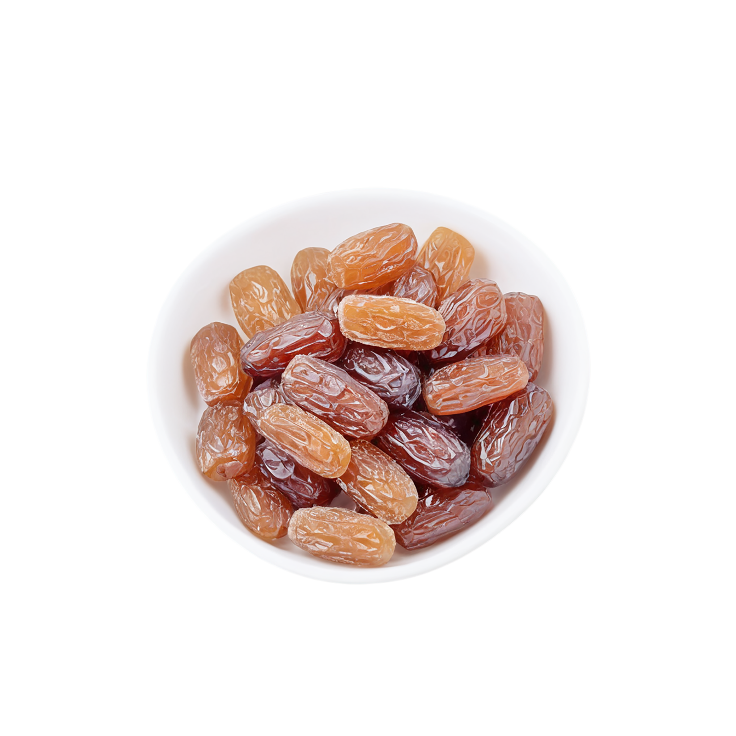 Date sugar sweeteners isolated on transparent background #10149