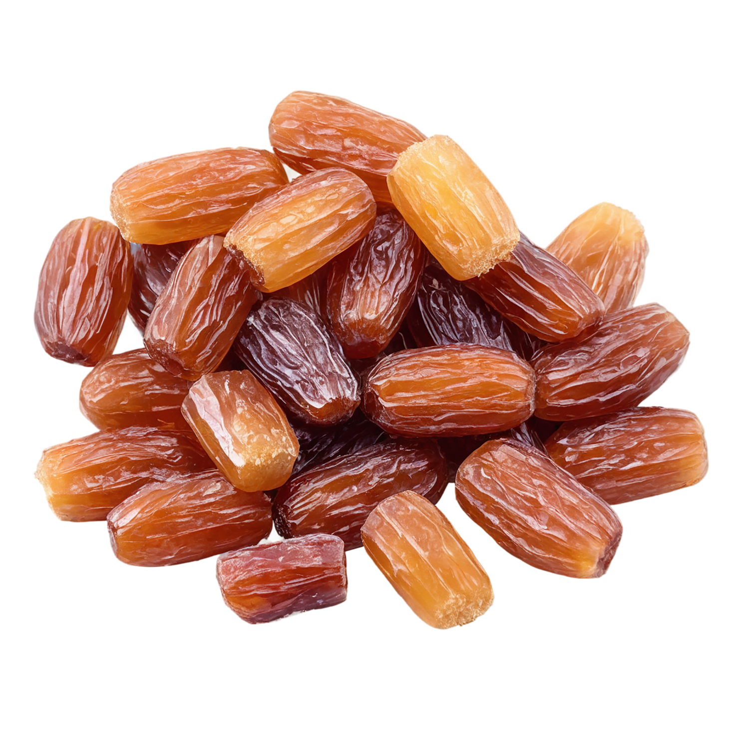 Date sugar sweeteners isolated on transparent background #10150