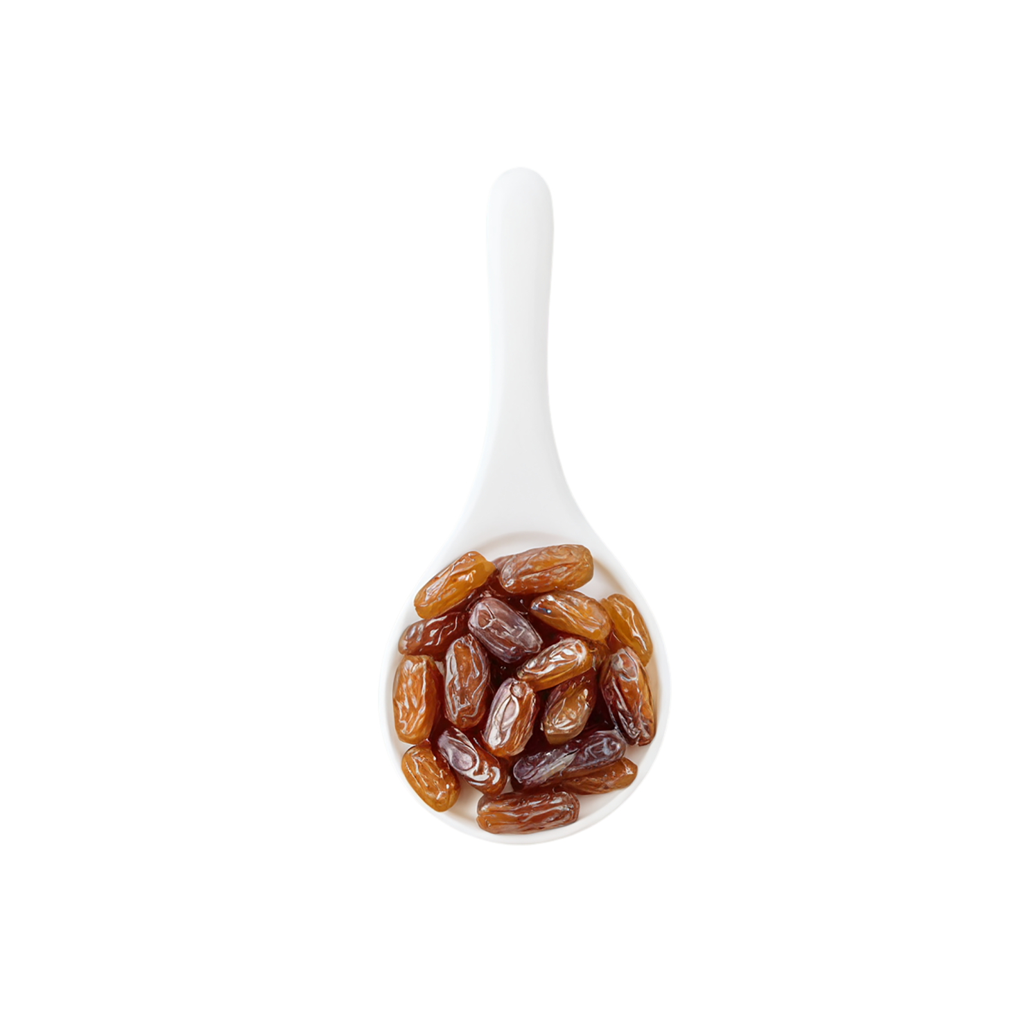 Date sugar sweeteners isolated on transparent background #10153