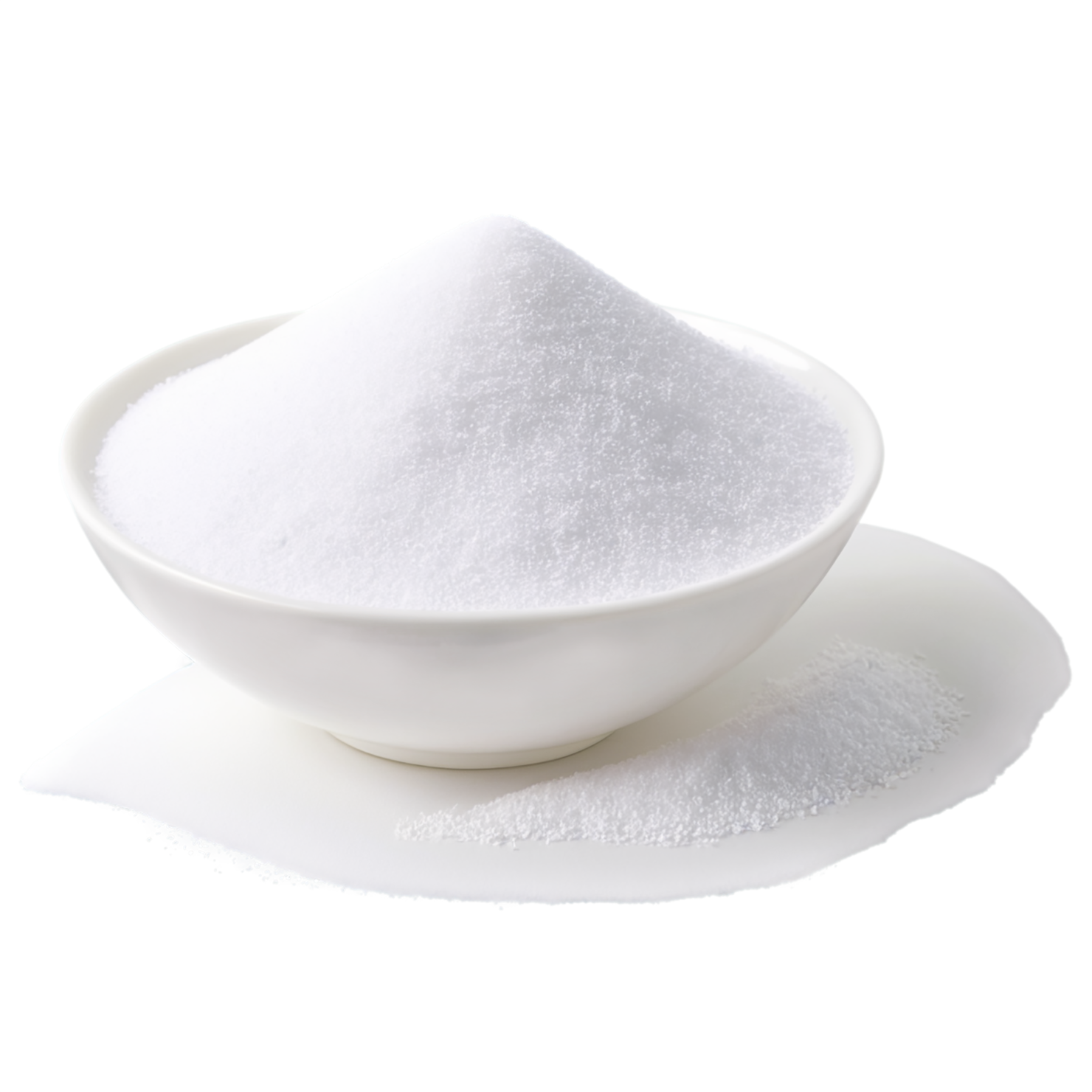 Erythritol sweeteners isolated on transparent background #10158