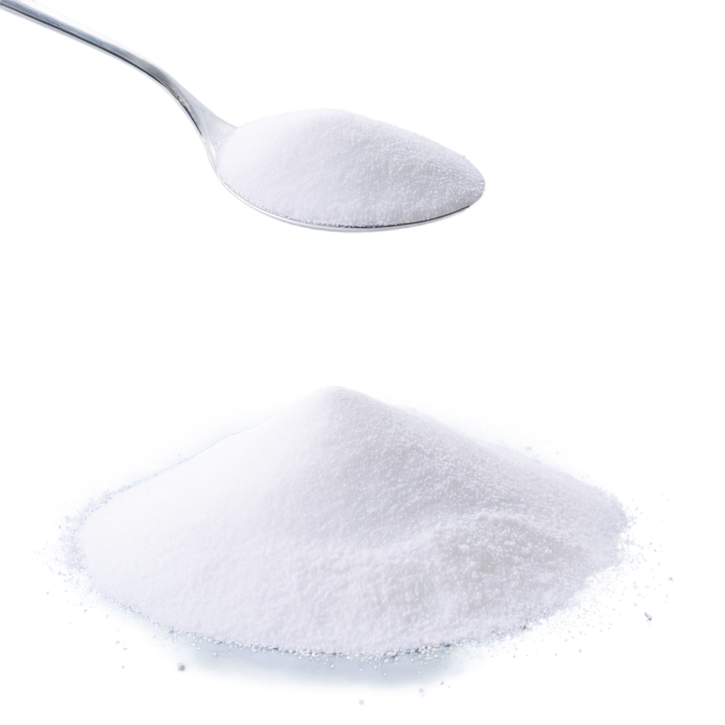 Erythritol sweeteners isolated on transparent background #10182