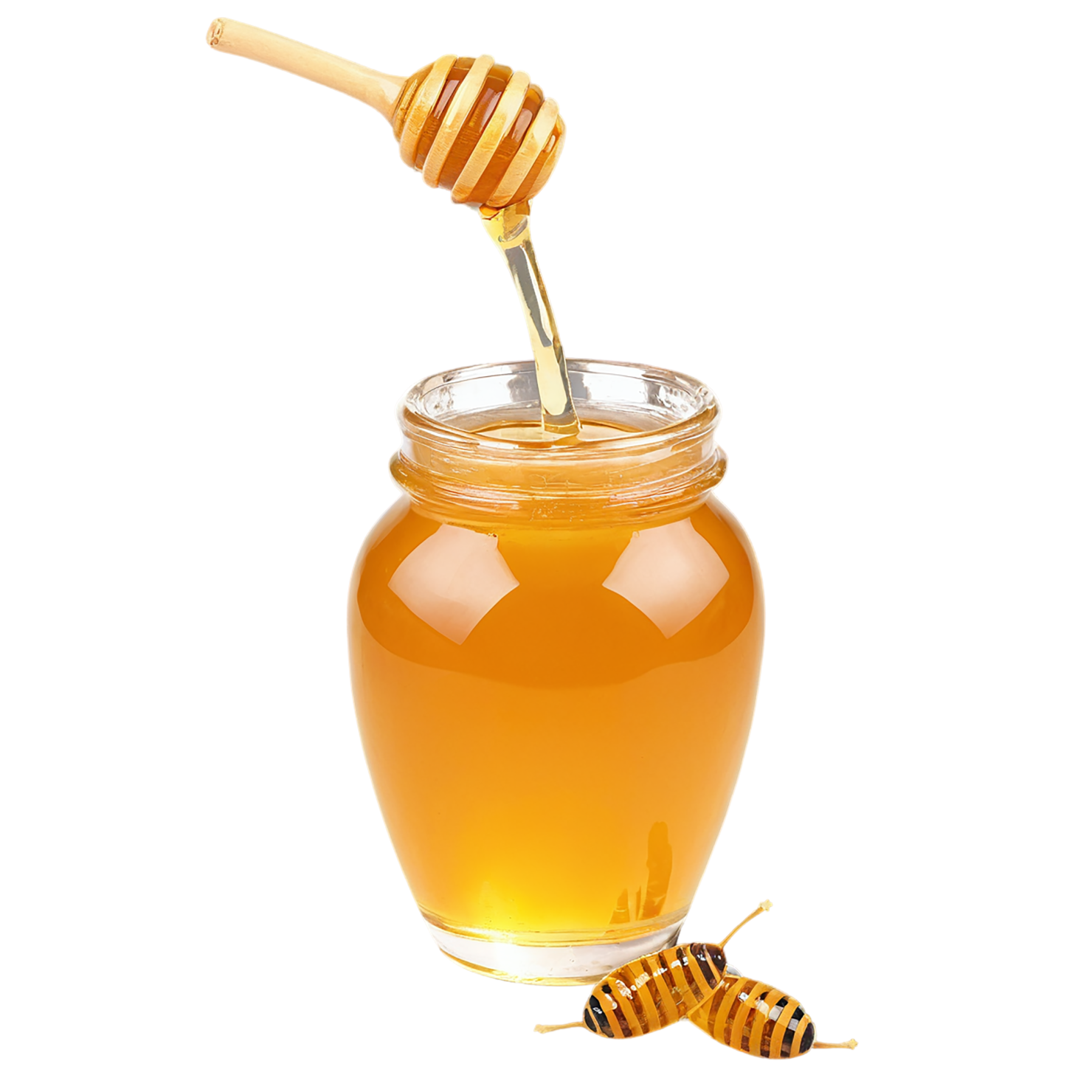 Honey sweeteners isolated on transparent background #10195