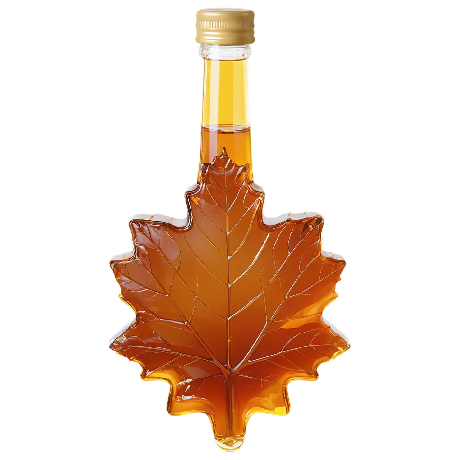 Maple syrup sweeteners isolated on transparent background #10229
