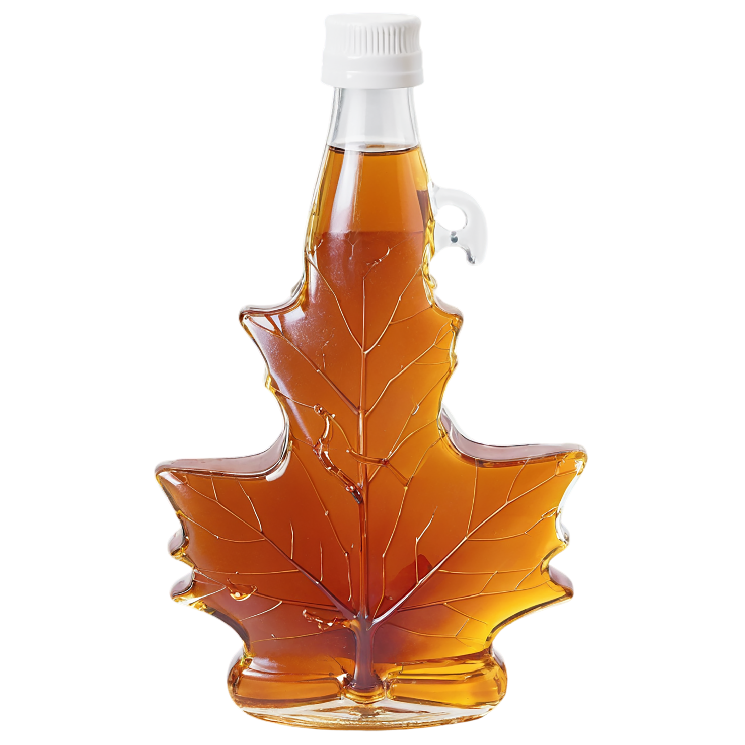 Maple syrup sweeteners isolated on transparent background #10230