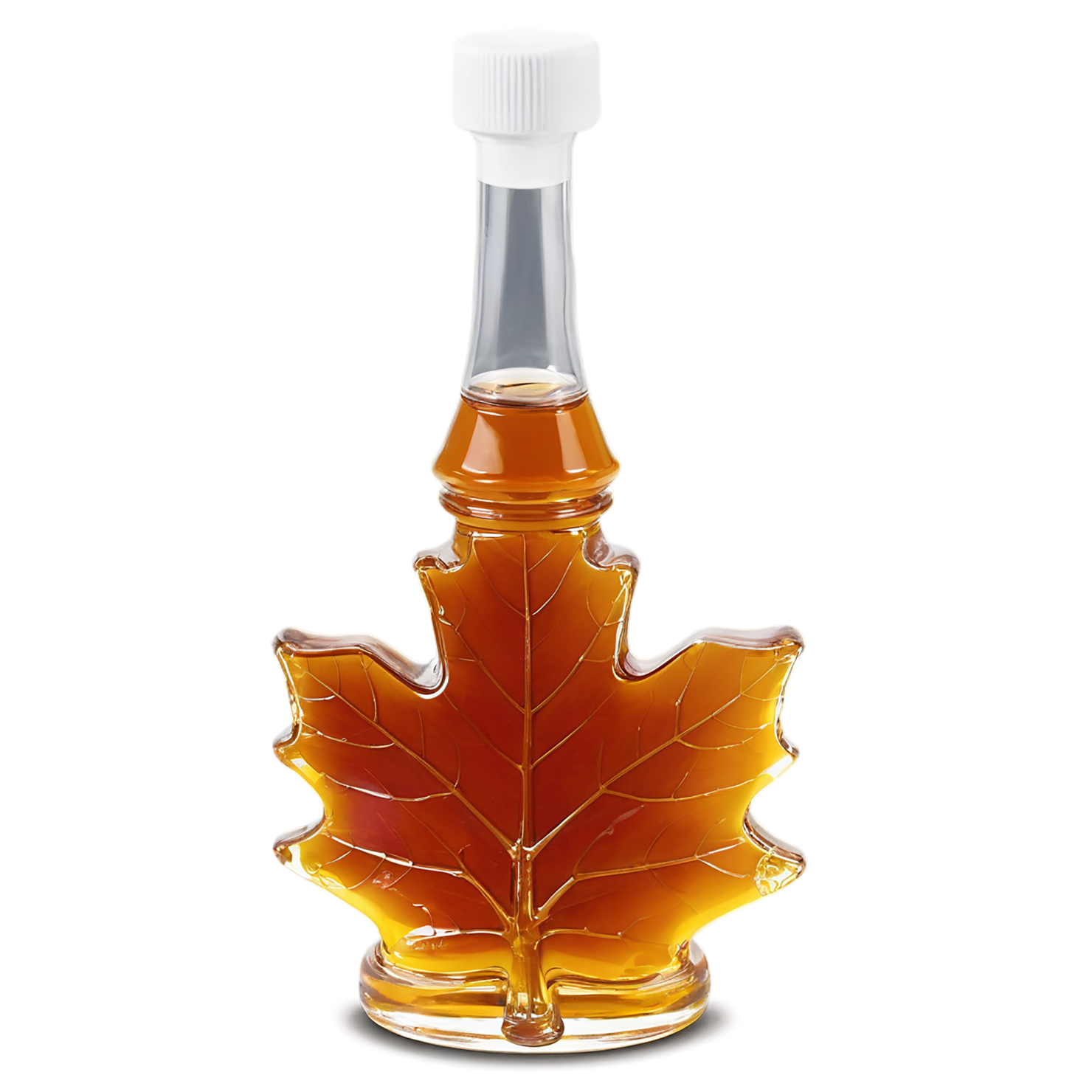 Maple syrup sweeteners isolated on transparent background #10239