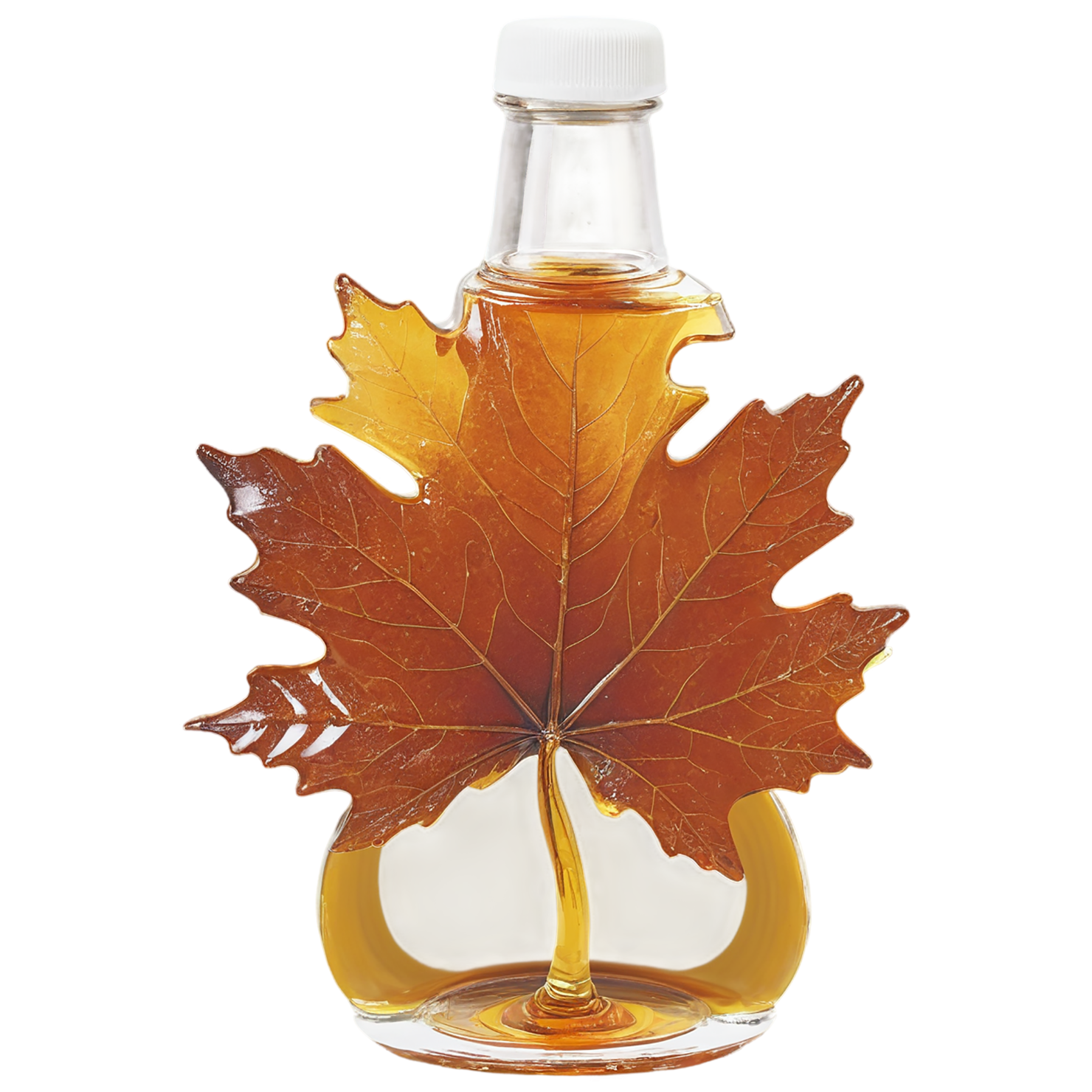 Maple syrup sweeteners isolated on transparent background #10247