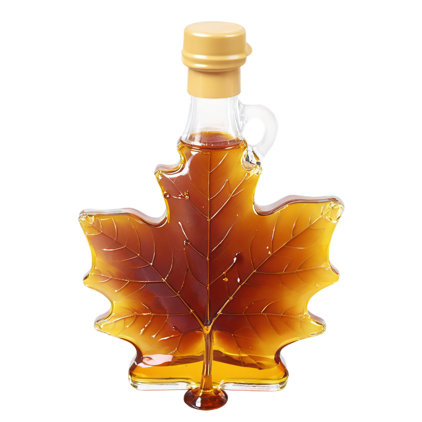 Maple syrup sweeteners isolated on transparent background #10248