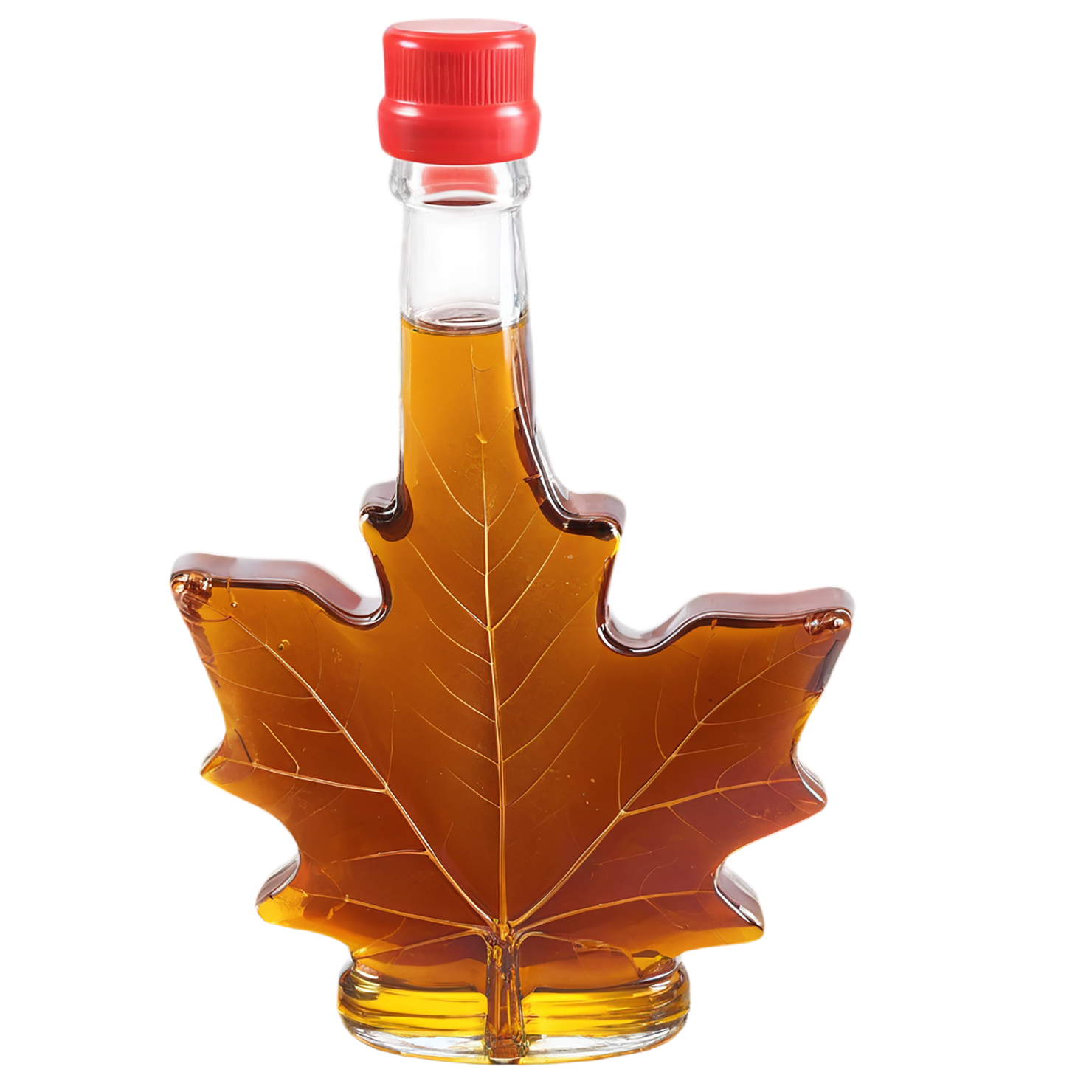 Maple syrup sweeteners isolated on transparent background #10251