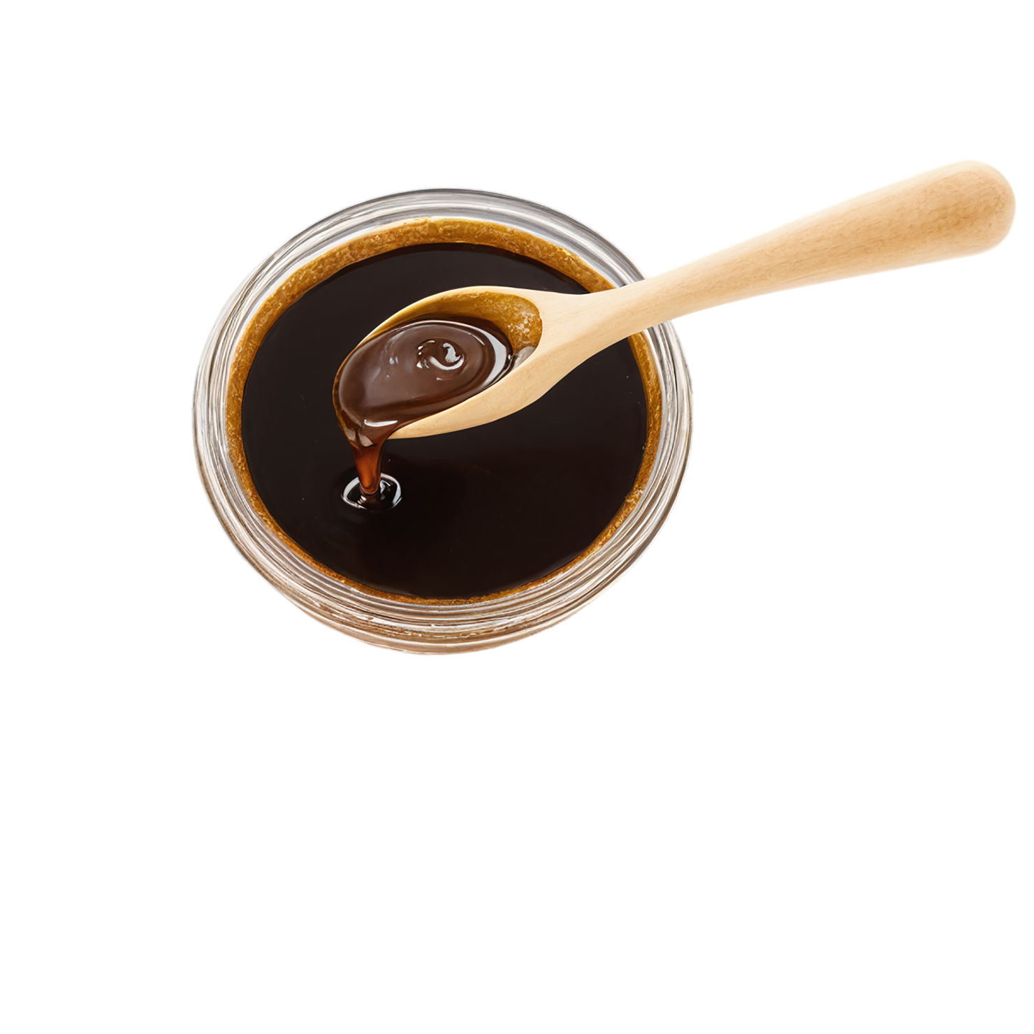Molasses sweeteners isolated on transparent background #10272