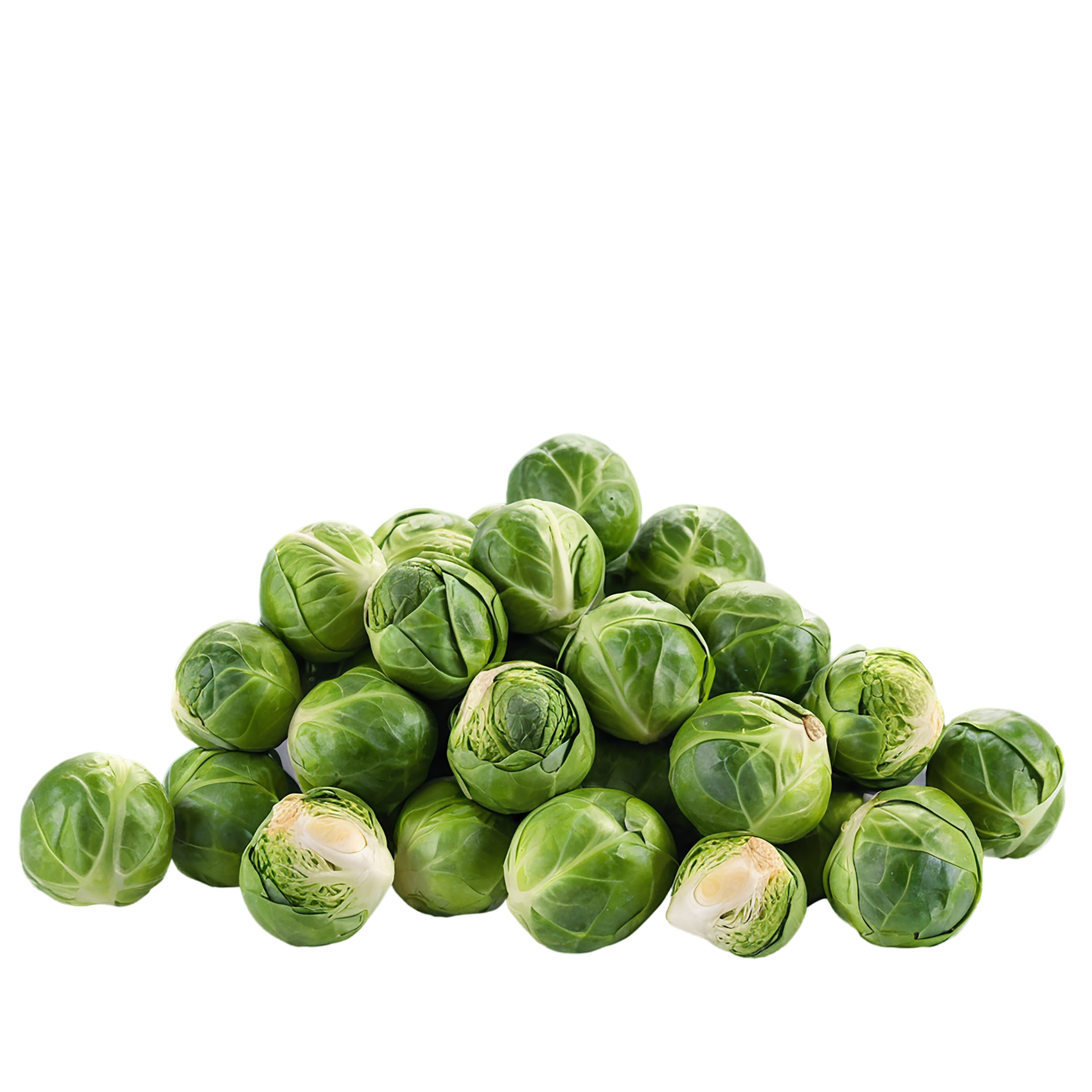 Brussels sprouts vegetables isolated on transparent background #10836