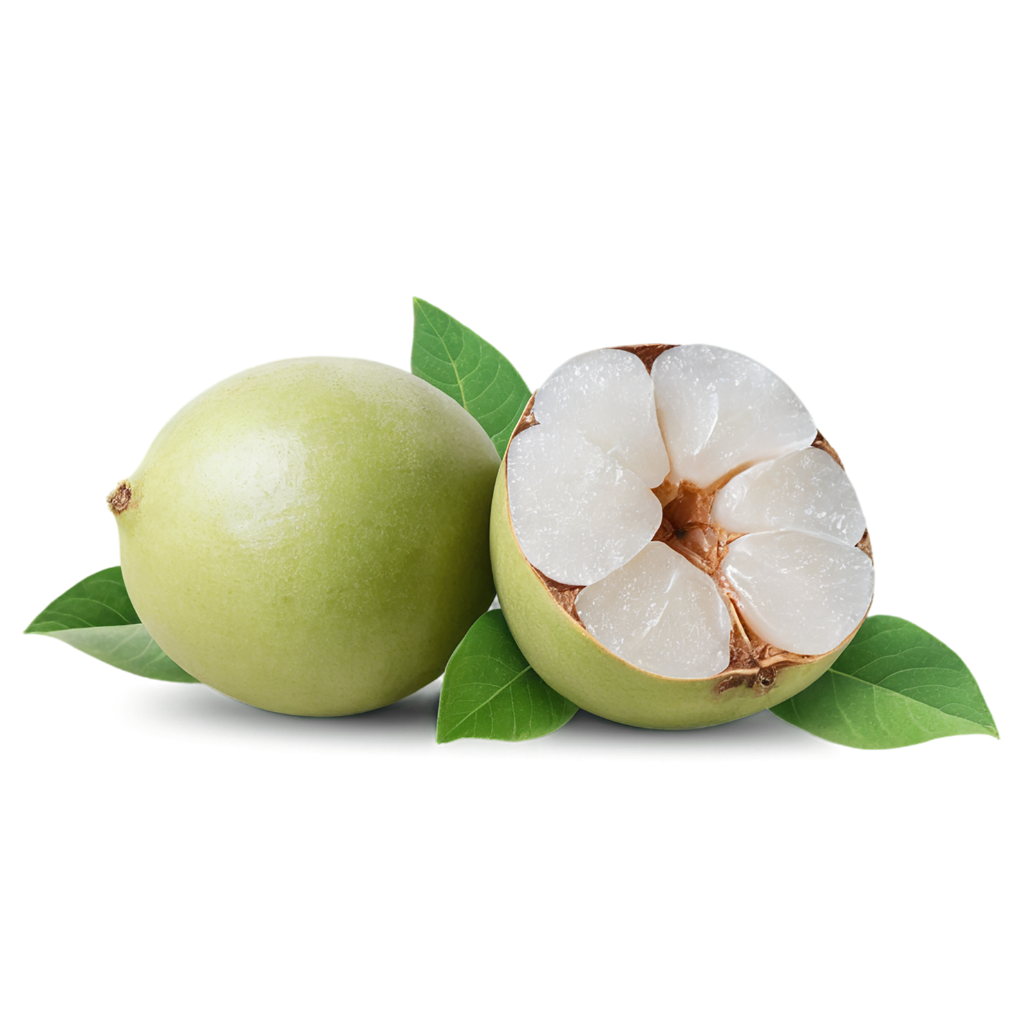 Monk fruit sweeteners isolated on transparent background #10280