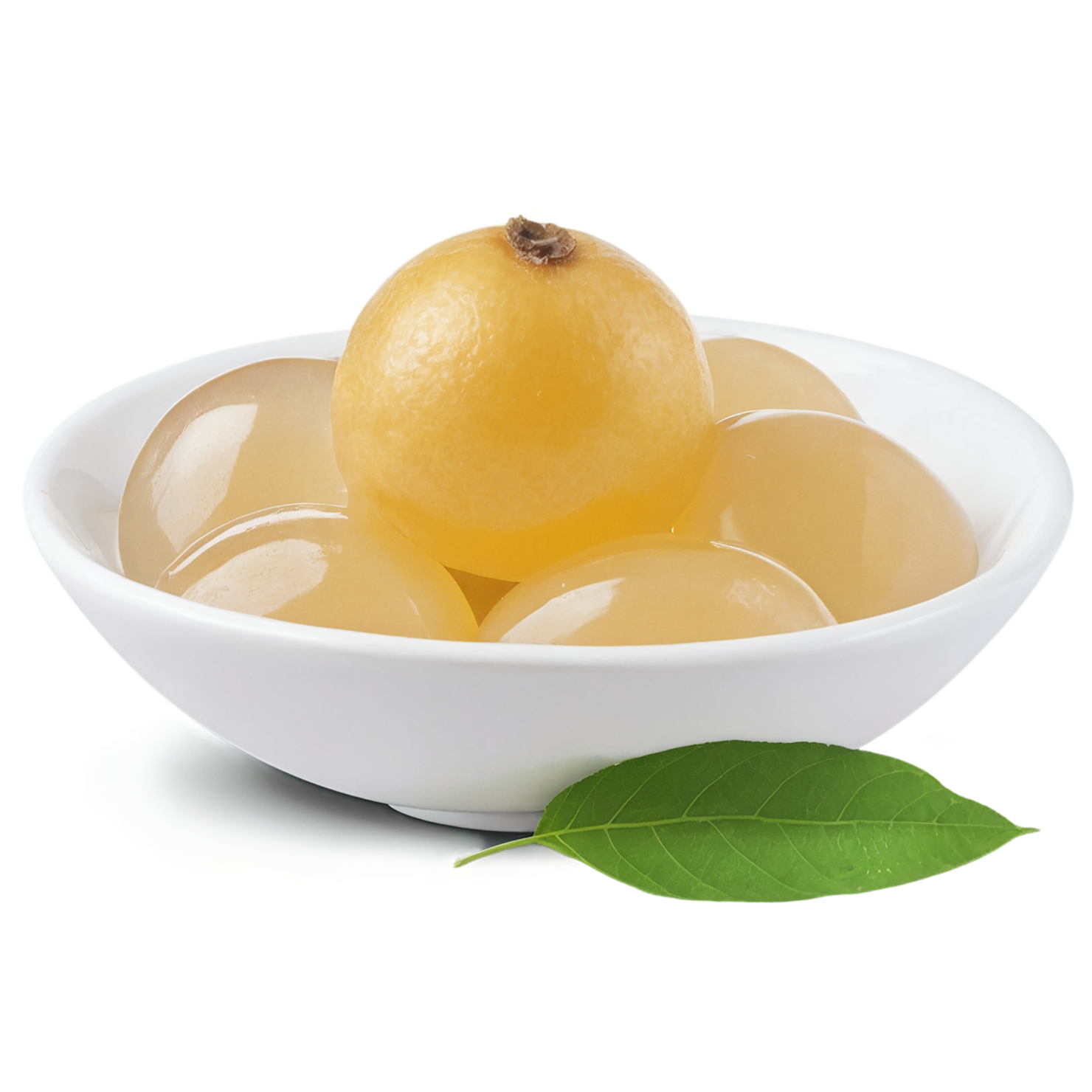 Monk fruit sweeteners isolated on transparent background #10281