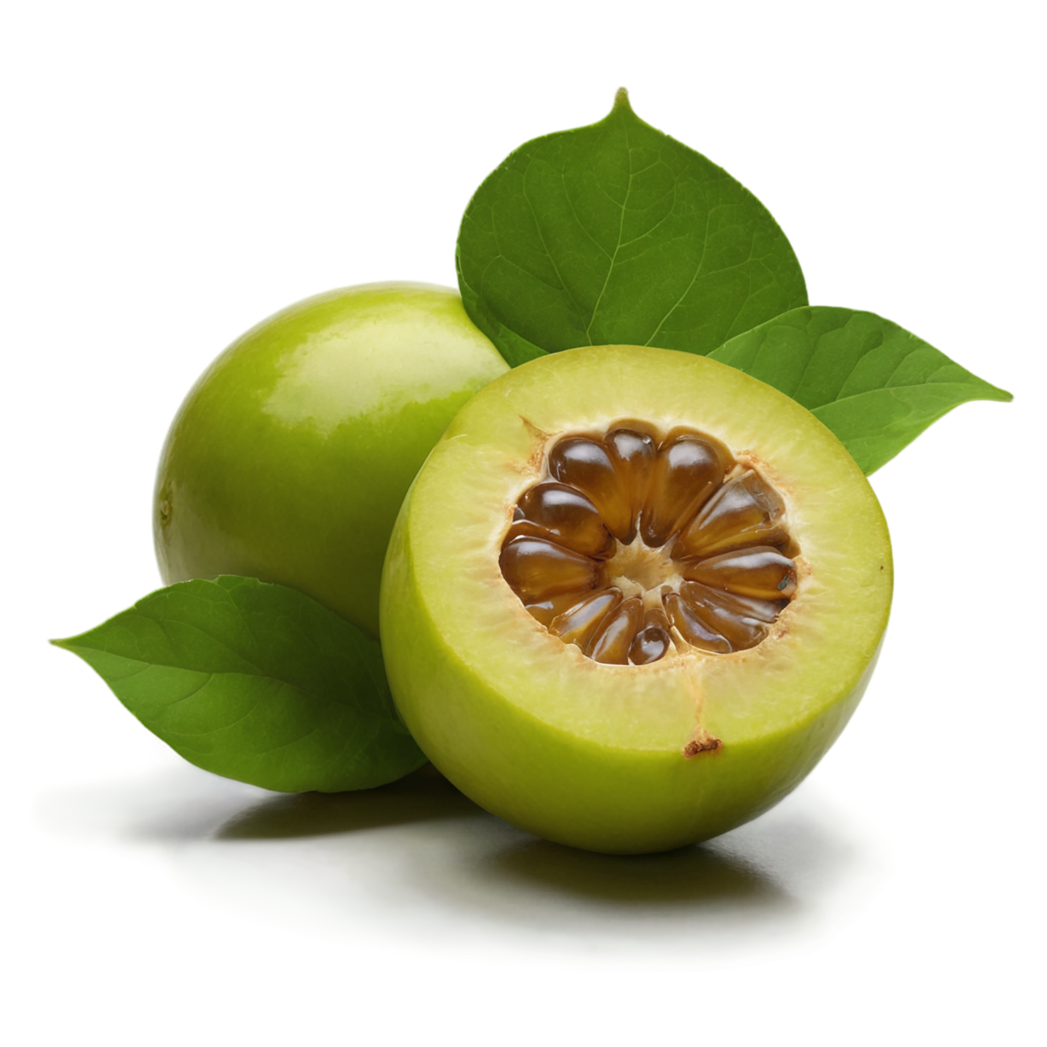 Monk fruit sweeteners isolated on transparent background #10282