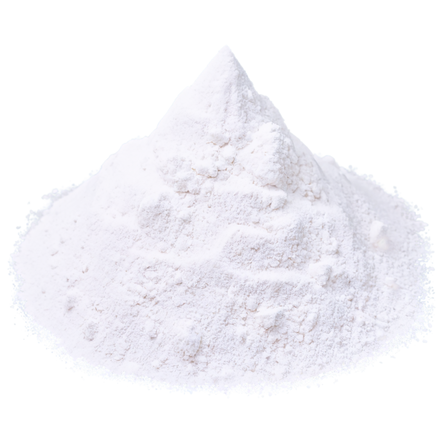 Powdered sugar sweeteners isolated on transparent background #10295