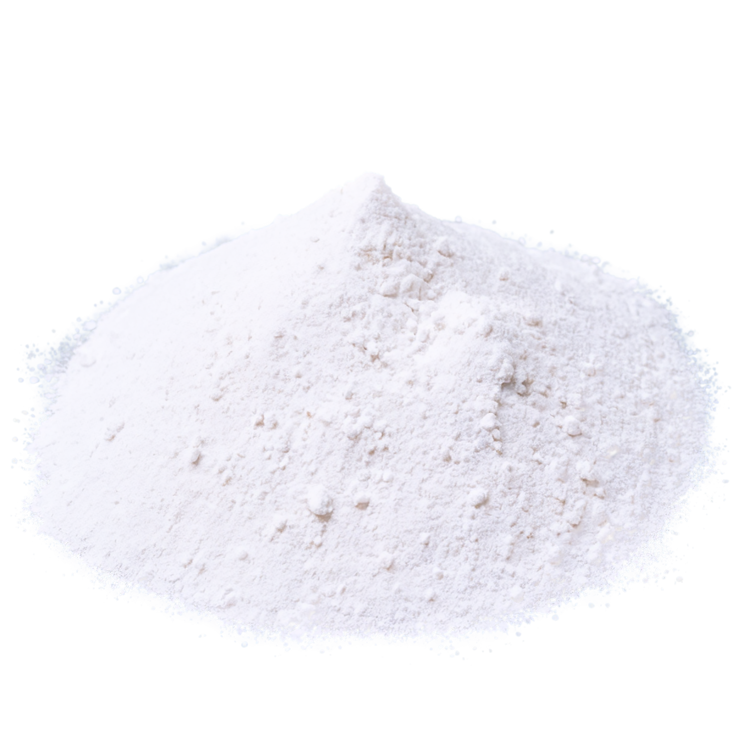 Powdered sugar sweeteners isolated on transparent background #10299