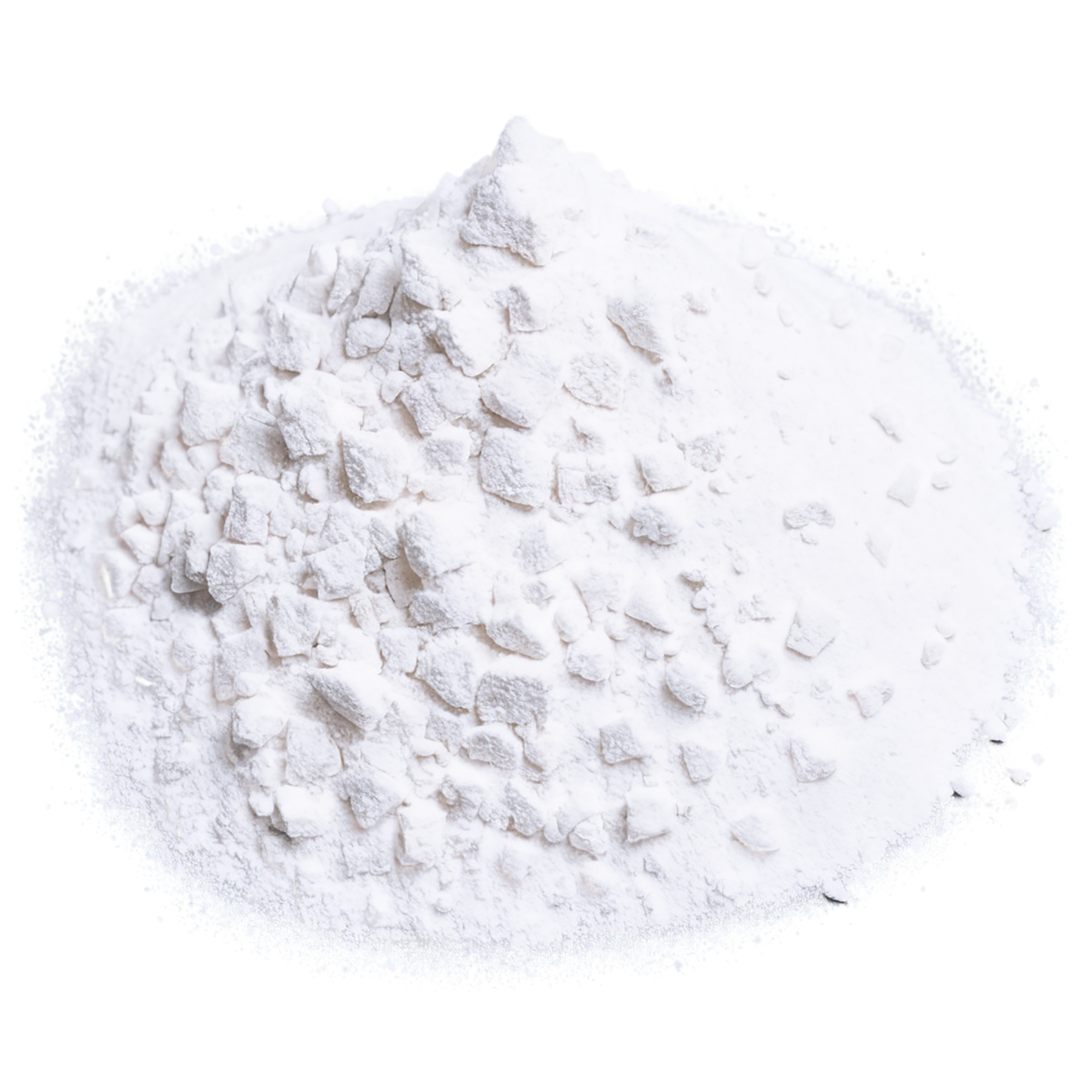Powdered sugar sweeteners isolated on transparent background #10301