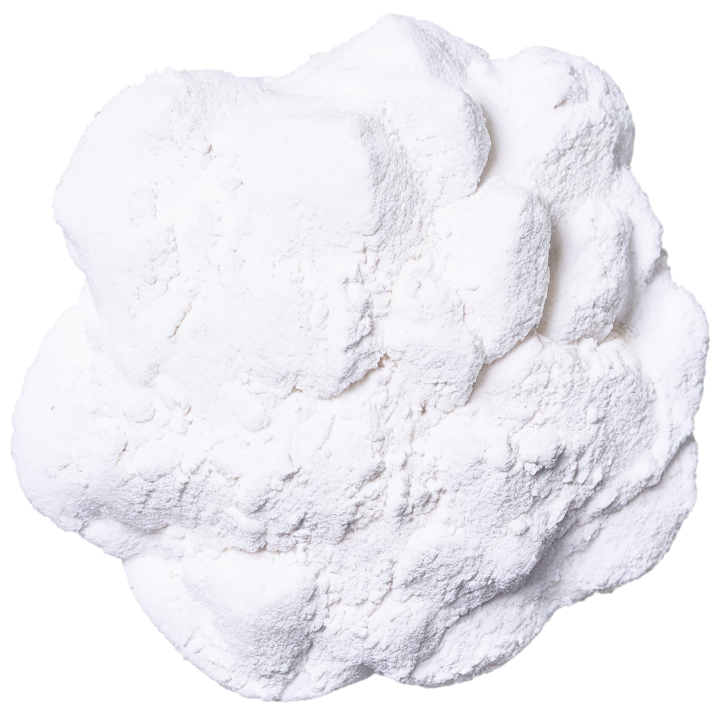 Powdered sugar sweeteners isolated on transparent background #10307