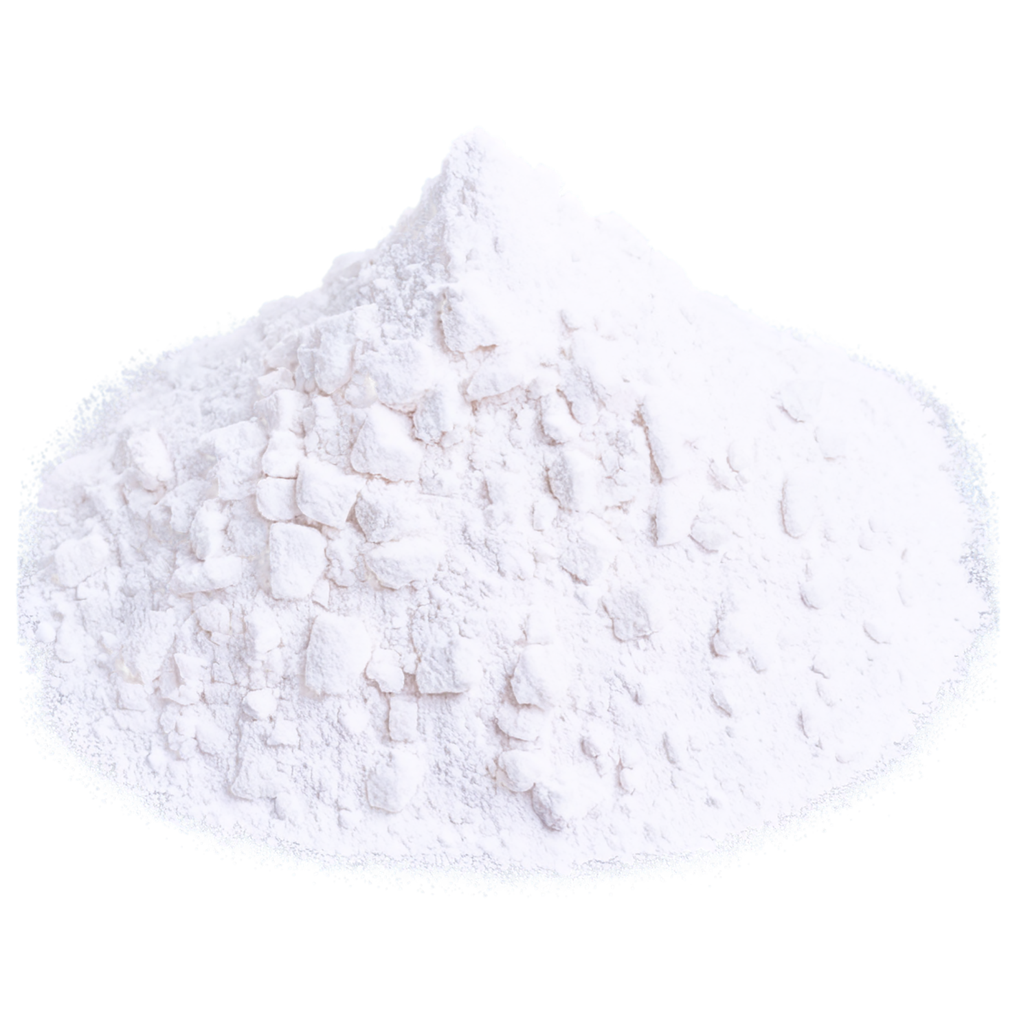 Powdered sugar sweeteners isolated on transparent background #10314