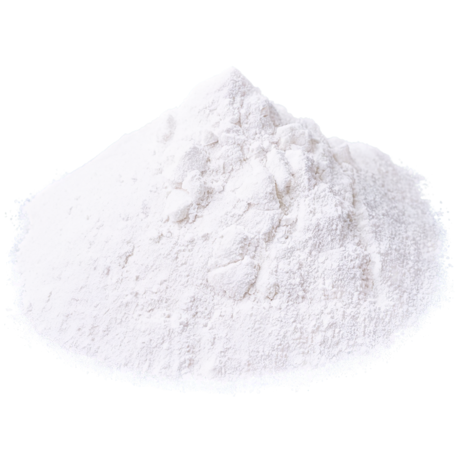 Powdered sugar sweeteners isolated on transparent background #10316