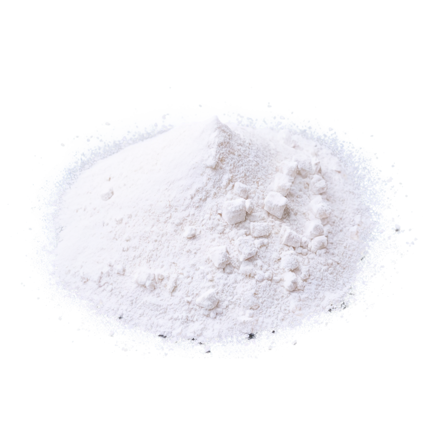 Powdered sugar sweeteners isolated on transparent background #10318