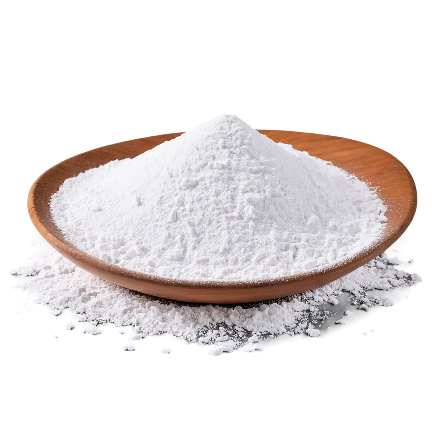 Powdered sugar sweeteners isolated on transparent background #10319