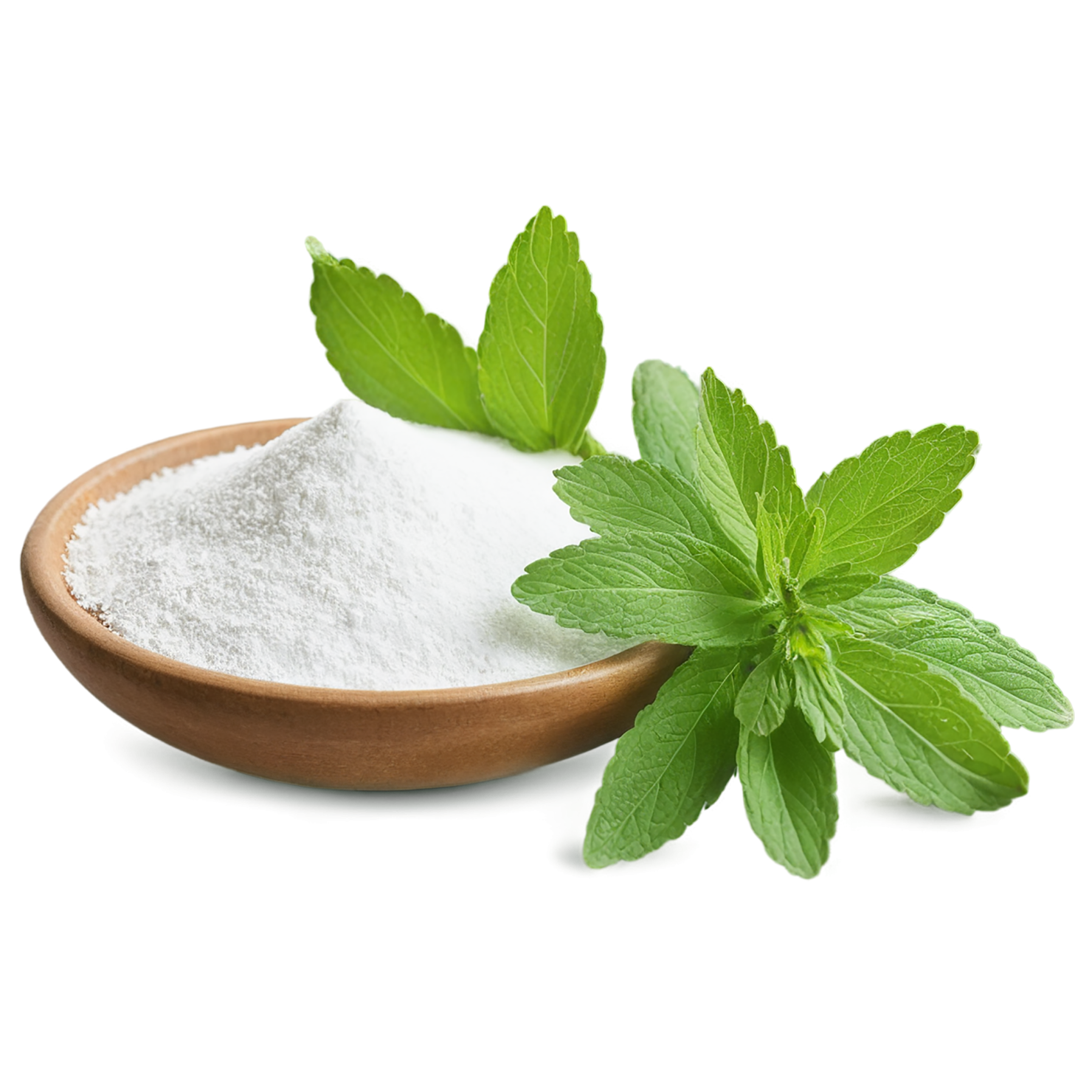 Stevia sweeteners isolated on transparent background #10346