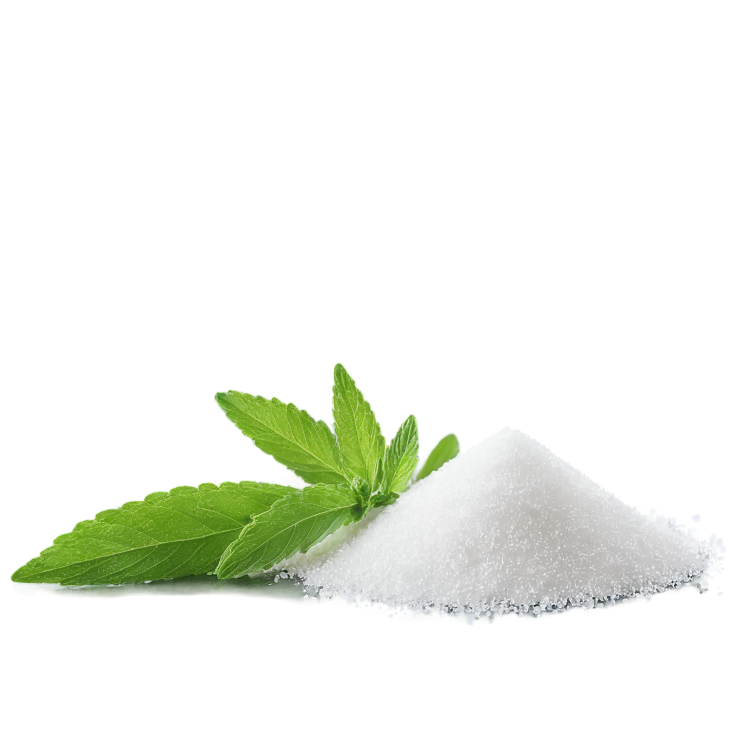 Stevia sweeteners isolated on transparent background #10351