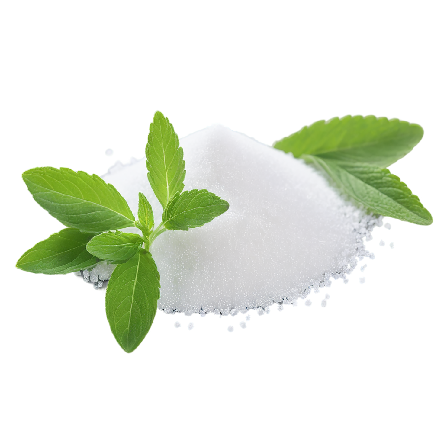 Stevia sweeteners isolated on transparent background #10357