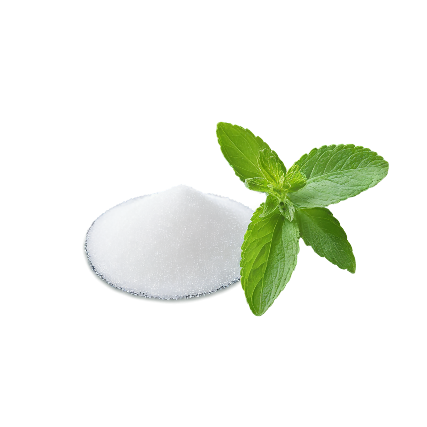 Stevia sweeteners isolated on transparent background #10365