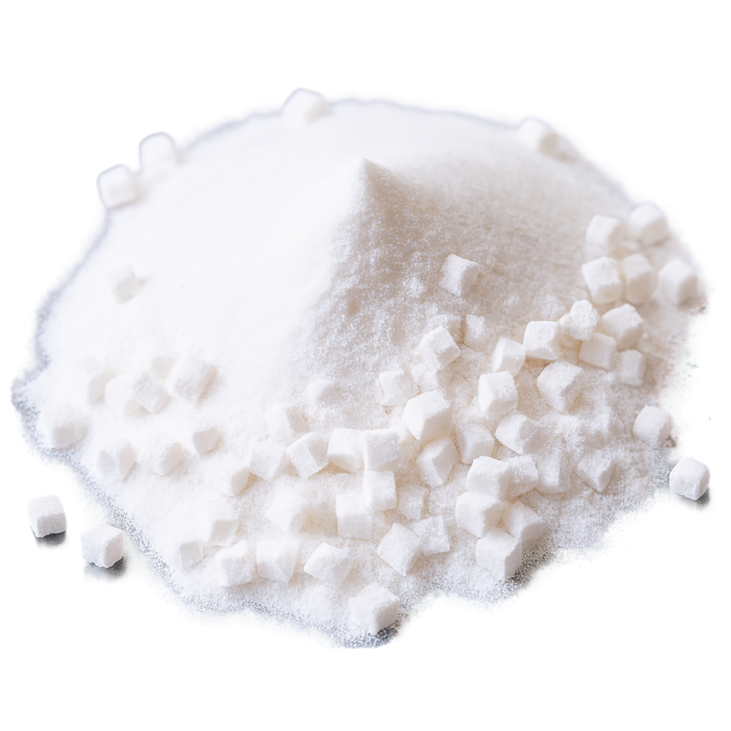 Sucralose sweeteners isolated on transparent background #10385