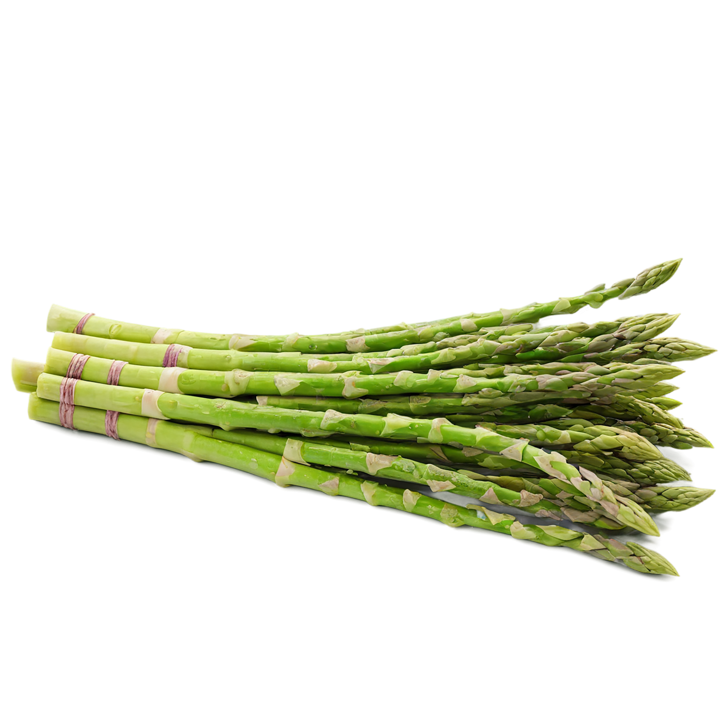 Asparagus vegetables isolated on transparent background #10489