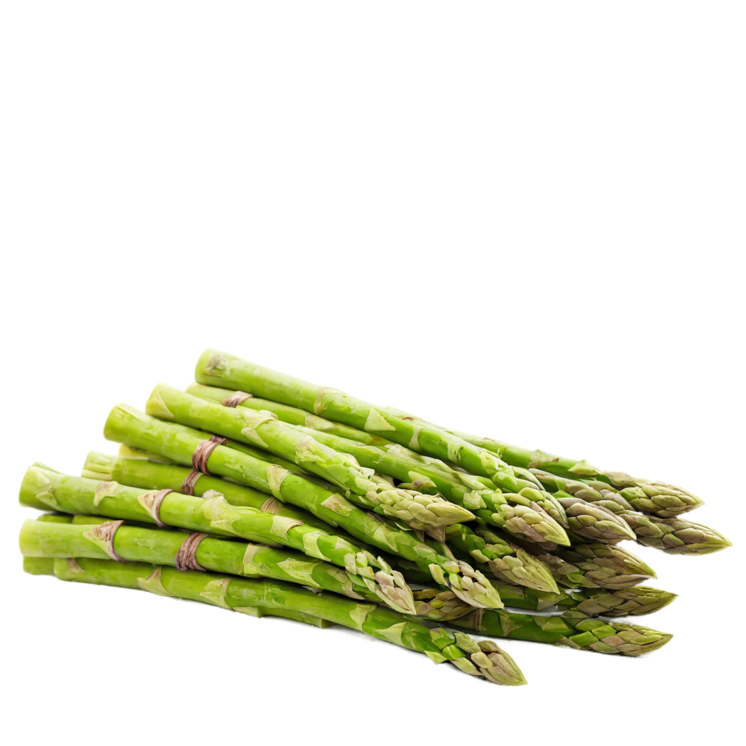 Asparagus vegetables isolated on transparent background #10490