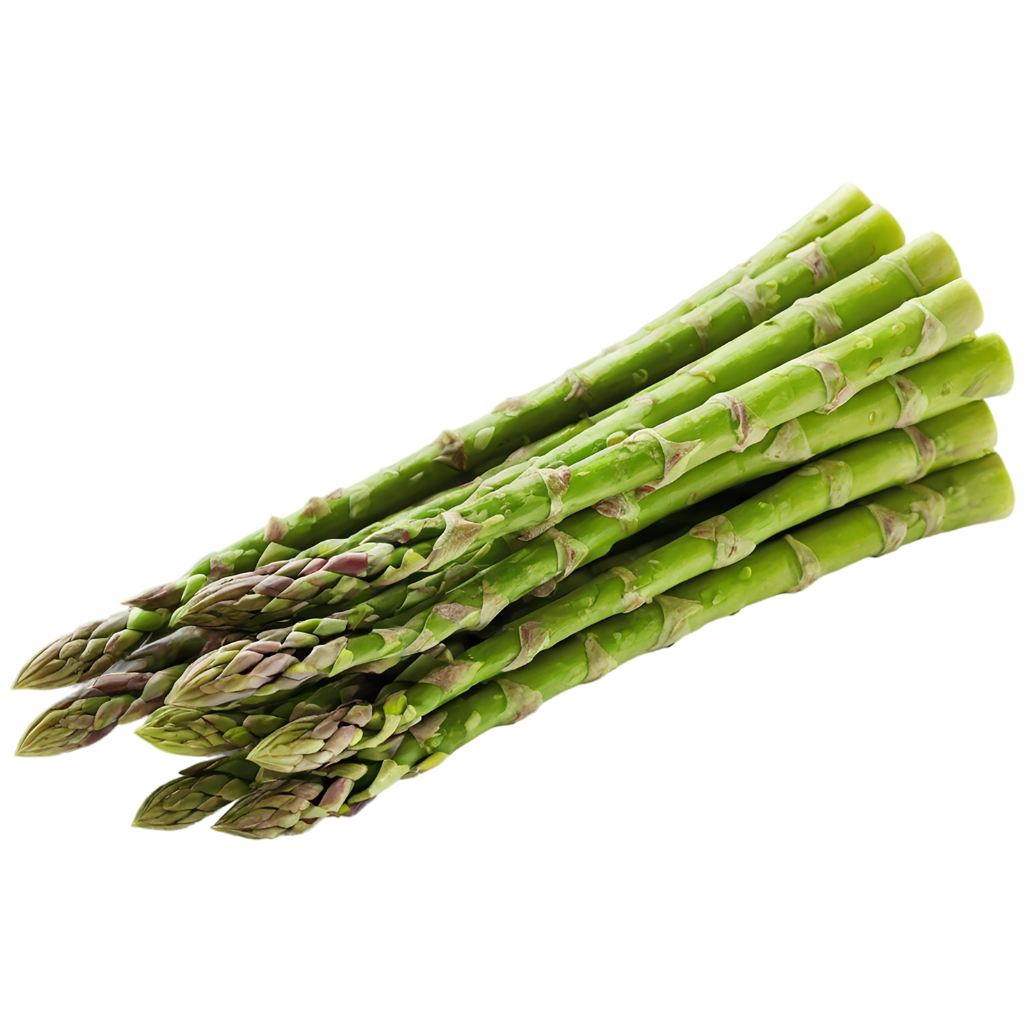 Asparagus vegetables isolated on transparent background #10540