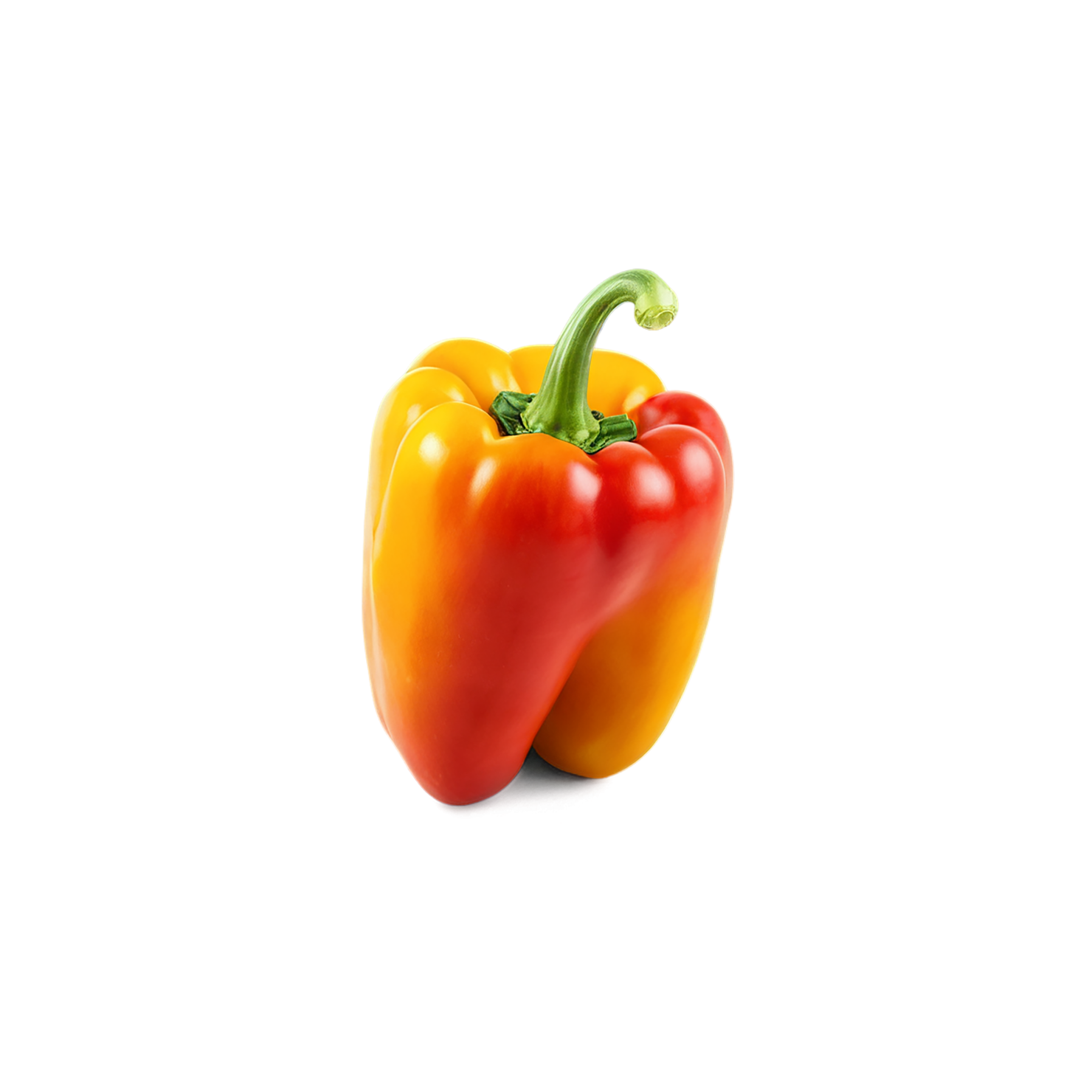 Bell pepper vegetables isolated on transparent background #10587