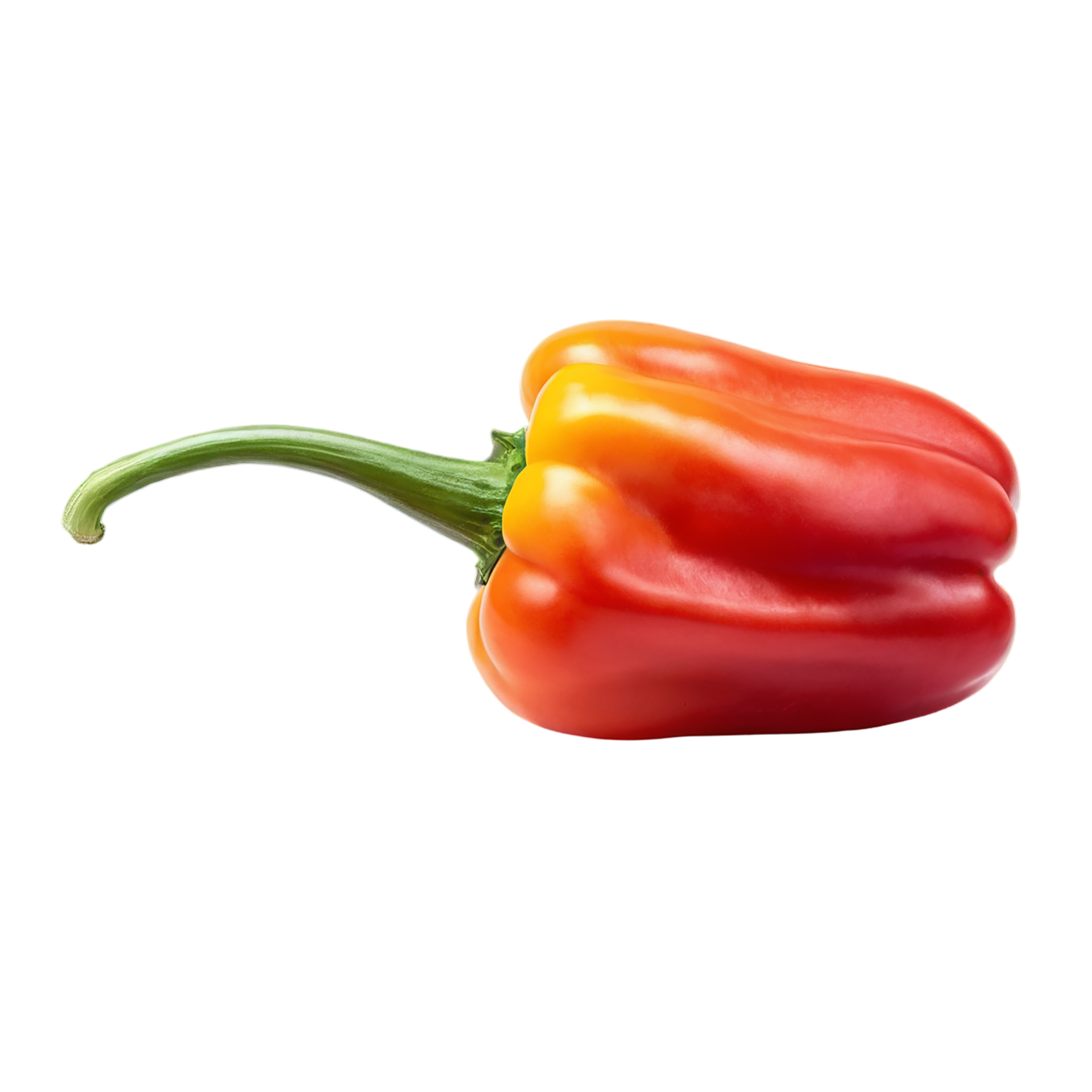 Bell pepper vegetables isolated on transparent background #10601