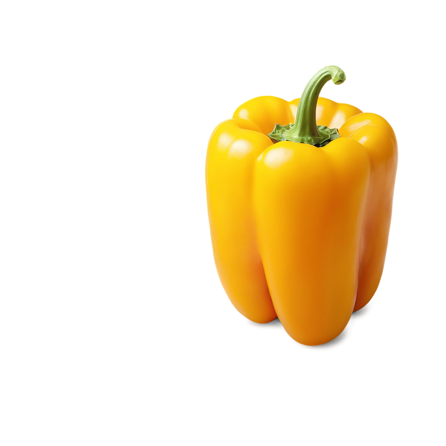 Bell pepper vegetables isolated on transparent background #10609