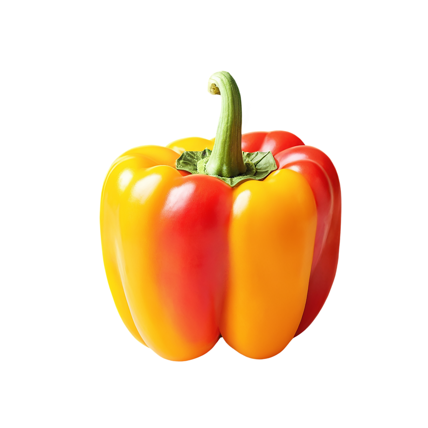 Bell pepper vegetables isolated on transparent background #10610