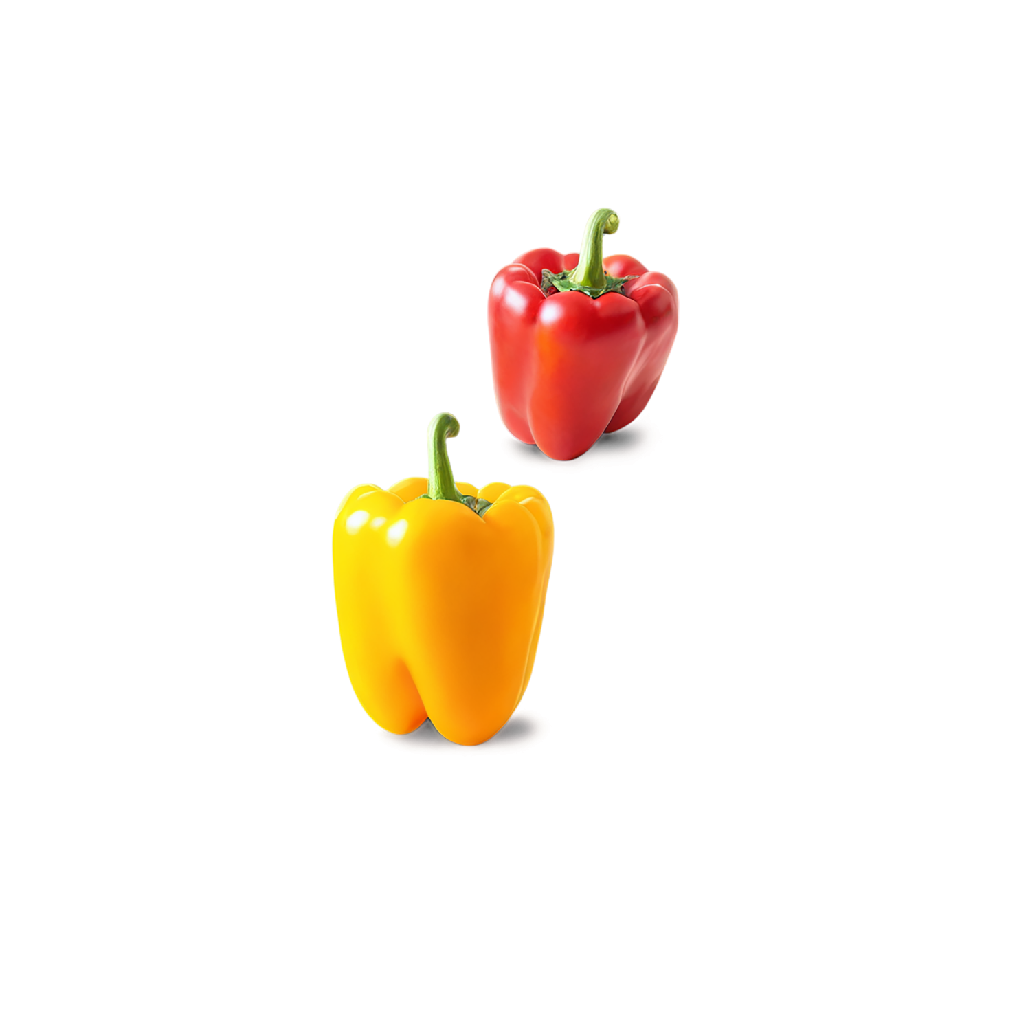 Bell pepper vegetables isolated on transparent background #10613