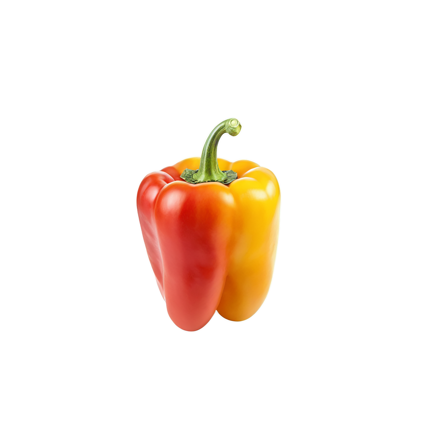 Bell pepper vegetables isolated on transparent background #10615